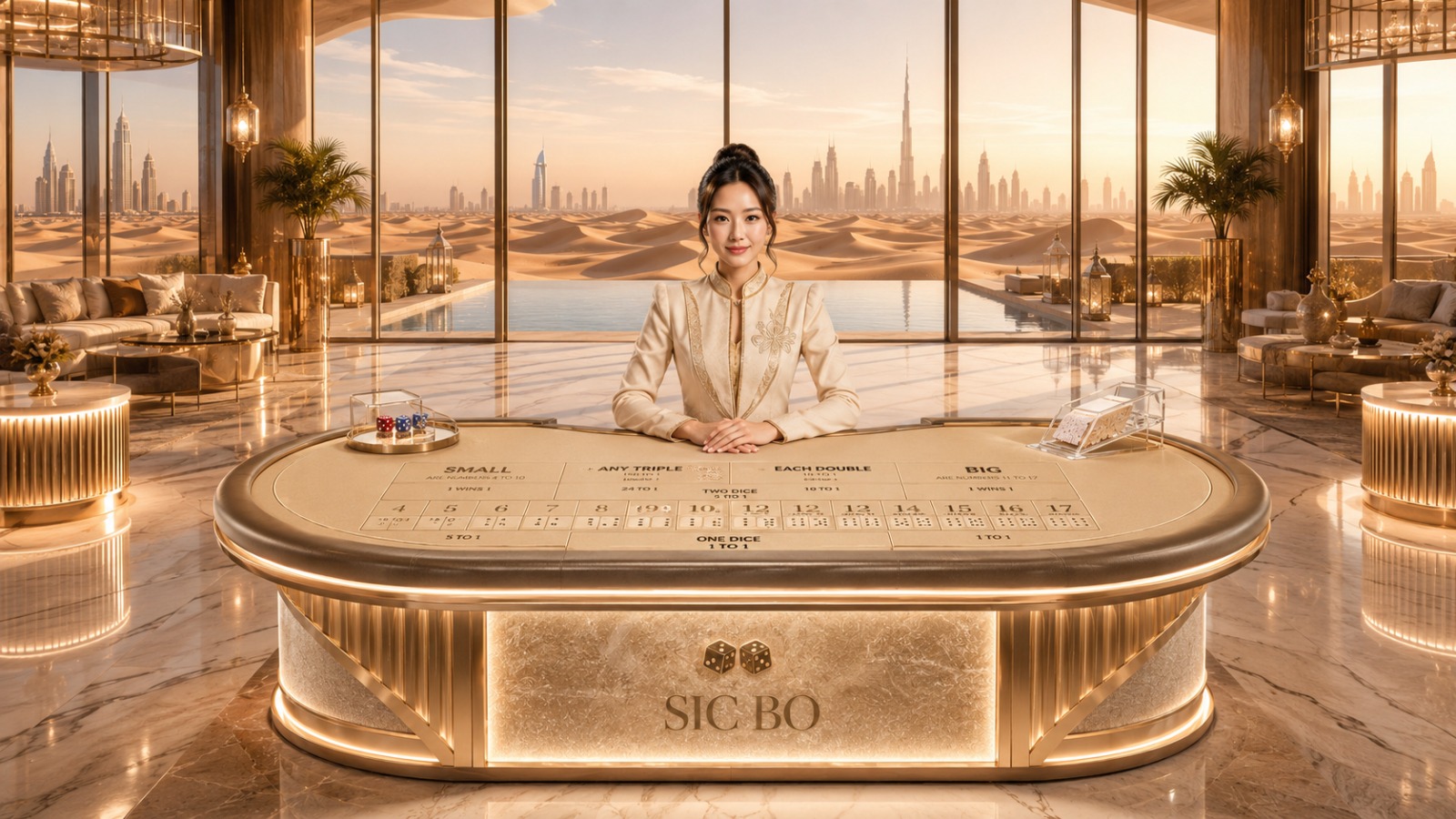 Cloud Chroma live casino environment
